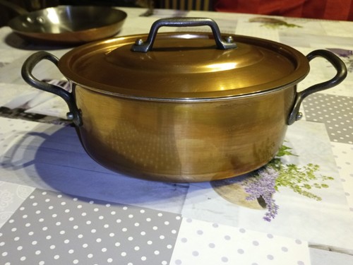 Cocotte ovale cuivre - ovale,