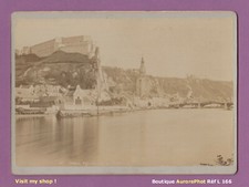 CDV CABINET BELGIQUE, DINANT, VUE GÉNÉRALE, CITADELLE, ÉGLISE & RIVES MEUSE-L166