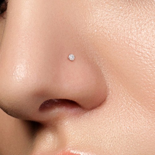 Piercing tige nez acier - piercing,