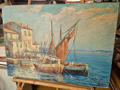 Tableau marine hst bateaux au - hst,