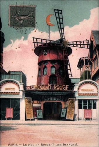 Cpa paris le - 75, moulin