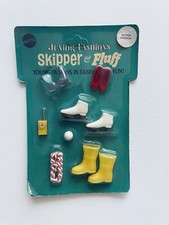 Vintage Barbie 1970,  Junior Fashions Skipper & Fluff  Fabriqué au Japon