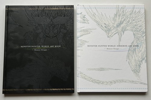 Monster hunter art book - hunter,