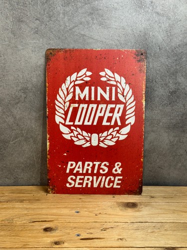 Plaque métal mini cooper 753 - cooper,