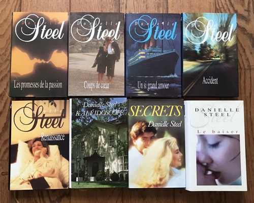 Lot livres danielle steel - 8,
