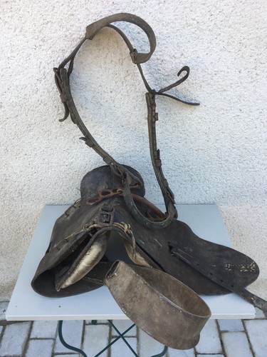 Ancienne selle cheval avec - ancienne, de