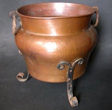 CAUDRON POT copper VILLEDIEU