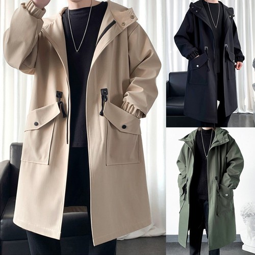 Manteau long trench - , homme