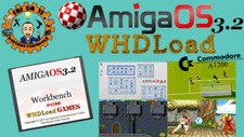 Amiga OS 3.2 for Amiga A1200 (Workbench + Whdload Games)