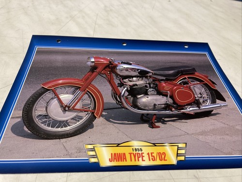 Jawa 500 type 1955 fiche - 500, 15/02