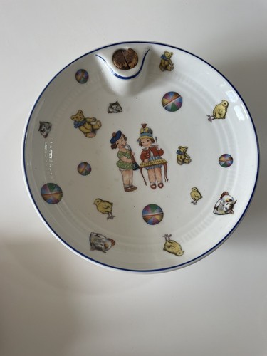 Assiette bouillie ancienne - à,