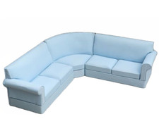 Canapé D'Angle Bleu Bébé