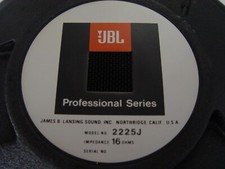 JBL 2225 J 15 inch 16 Ohm