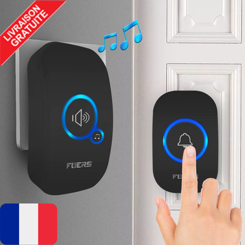 Sonnette porte sans fil - porte,