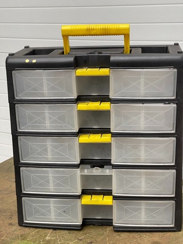 Casier vis plastique 5 - vis, en