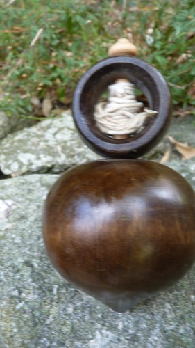 Toupie ancienne bois - ancienne,