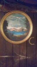 tableau ancien peinture sur