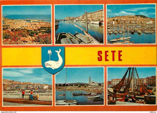 Postcard sète - 34,