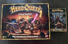 HeroQuest (2021) Game And Return Of The Witch Lord w/ Foam Inserts, Avalon Hill