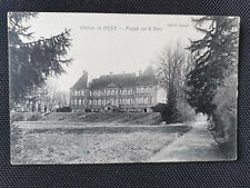 Old postcard 71 Château de DREE - facade on the park