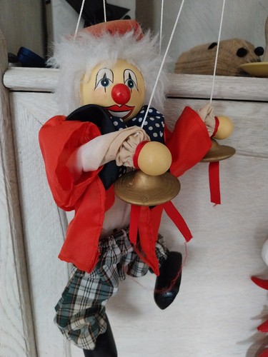 Marionnette fils clown - fils,