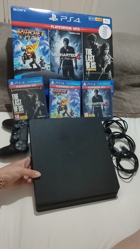 Sony ps4 slim black - to, black+1