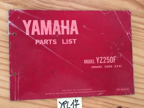Yamaha yz250f 2x4 yz250 - yamaha, f