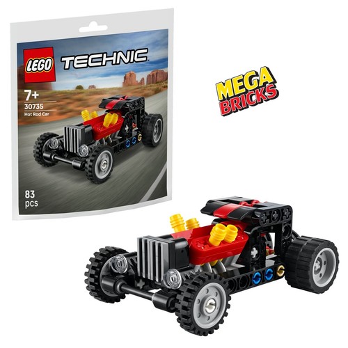 Lego polybag technic - polybag, rod