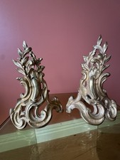 Paire de Chenets anciens