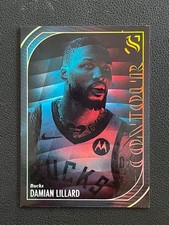 Damian Lillard 2024-25 Panini Silhouette Contour Case Hit SSP #13