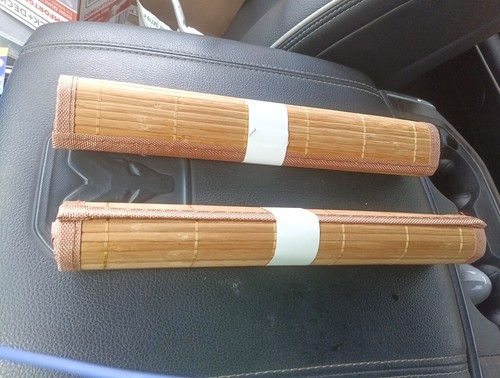 Bamboo placemats set 2 - set,