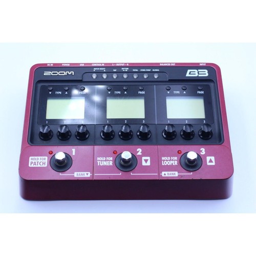 Zoom multi effects bass - b3,