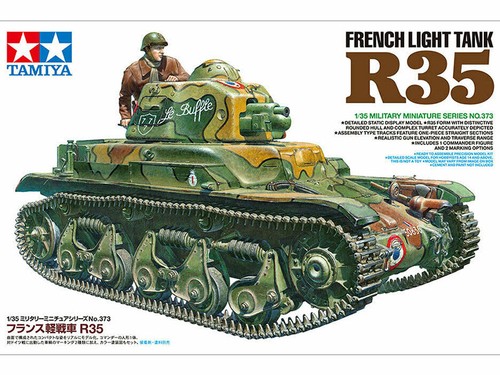 Tamiya char léger français - char,