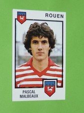 #259 PASCAL MALBEAUX FC ROUEN DIABLES ROUGES PANINI FOOTBALL 85 1984-1985