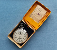 Chronomètre mécanique soviétique ZChZ ZLATOUST boite sorcière et notice...