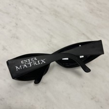 Enter the Matrix Video Game Xbox PS2 Sunglasses E3 Promo Glasses RARE!
