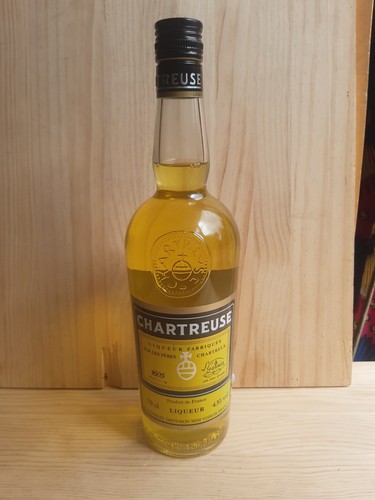 Bouteille chartreuse jaune - chartreuse,