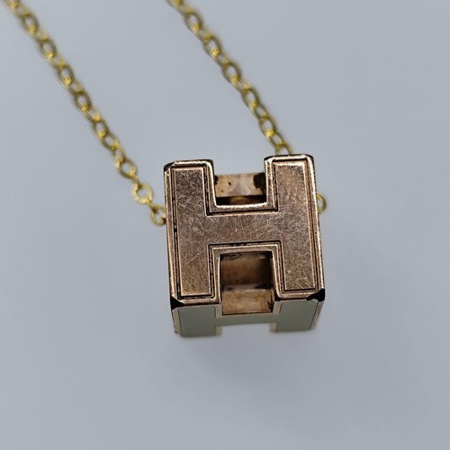 Collier pendentif hermes - hermes, h