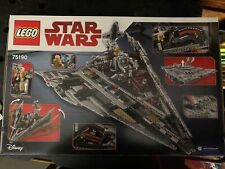Lego Star Wars 75190 First Order Star Destroyer, NEUF