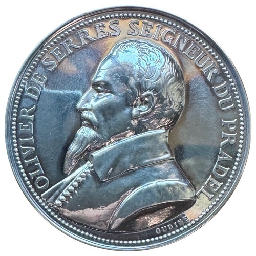 Médaille argent olivier de - argent,