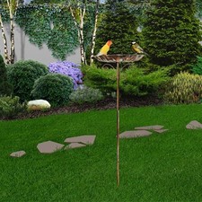 Bain D'oiseaux En Fer Facile