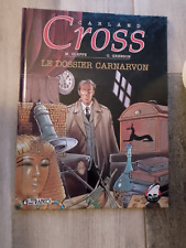 CARLAND CROSS tome 2 en EO " Le dossier Carnarvon " Grenson Oleffe