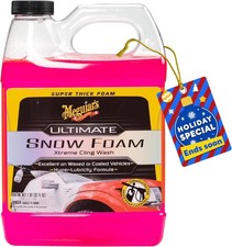 SHAMPOOING POUR CANON À MOUSSE ULTIMATE SNOW FOAM MEGUIAR'S 1.89 L *NEUF*