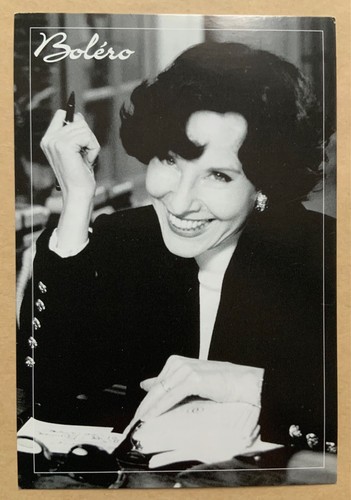 Ancienne photo avec - , autographe
