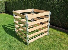 Composteur bois aluminium 90 x