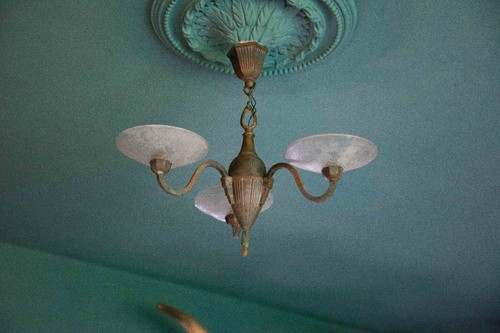 Lustre feux soucoupe des - lustre,