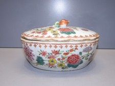 -COMPAGNIE des INDES XVIII/XIXe Boite à BIJOUX BONBONNIERE COLLECTION VITRINE  D