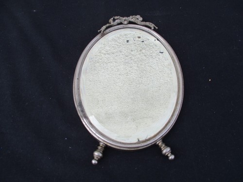 Ancien miroir bronze - ancien, en