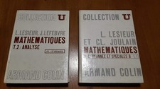 Lot 2 Livres mathématiques