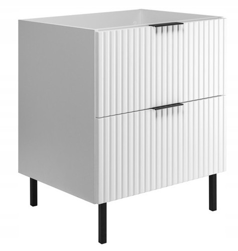 Meuble sous lavabo sur pied - sous-lavabo,